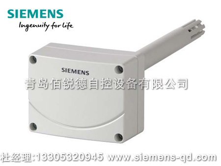 西門子風道溫濕度傳感器 QFM1660